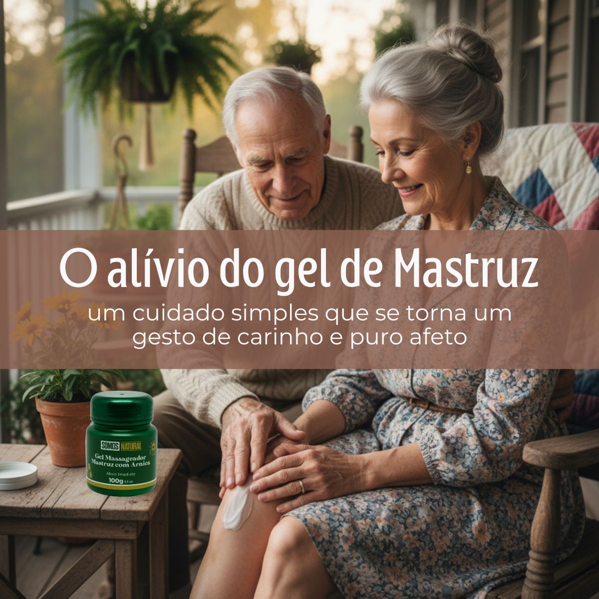 Gel pra Massagem Mastruz com Arnica
