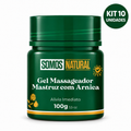 Kit 10 unidades Gel Massageador Mastruz com Arnica Somos Natural 100g