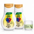 Kit com 2 Géis Nocauteador Dokmos 200g e Pomada Bom Médico 15g