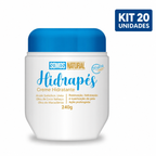Kit 20 unidades Hidrapés Creme Hidratante para os Pés 240g Somos Natural