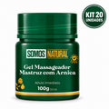Kit 20 unidades Gel Massageador Mastruz com Arnica Somos Natural 100g