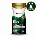 Kit 5 FitoSport gel creme de arnica 21 ervas 120g IXE Maria