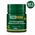 Kit 5 unidades Gel Massageador Mastruz com Arnica Somos Natural 100g