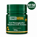 Kit 50 unidades Gel Massageador Mastruz com Arnica Somos Natural 100g