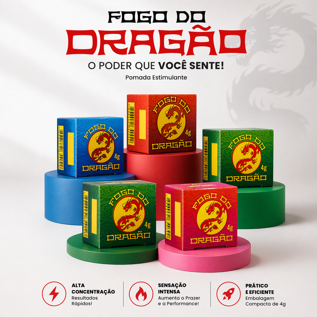 Pomada Fogo do Dragão Sofisticatto