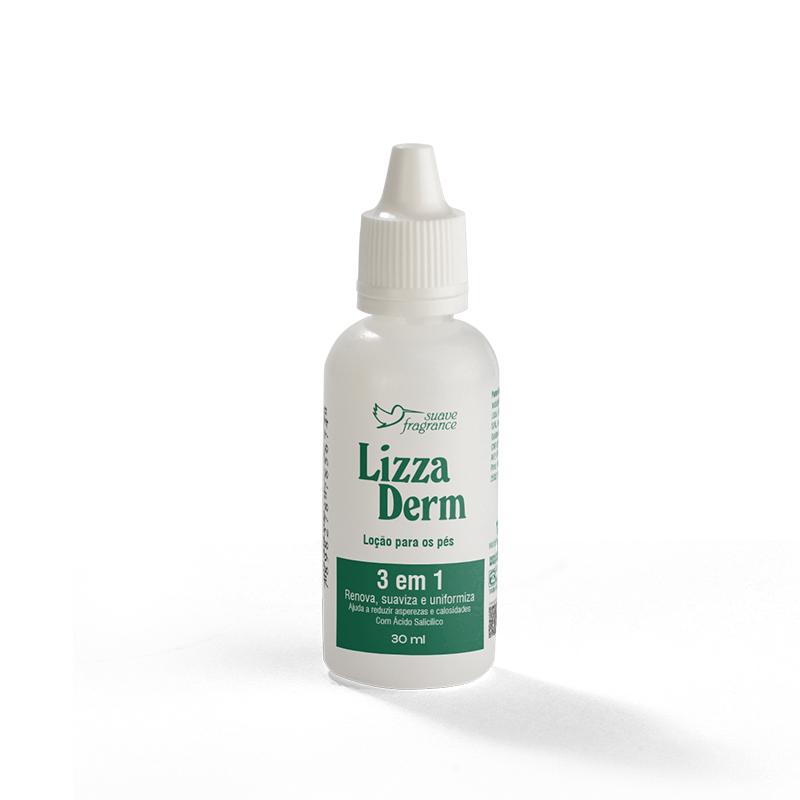 Loção Lizza Derm Para Os Pés Suave Fragrance 30ml