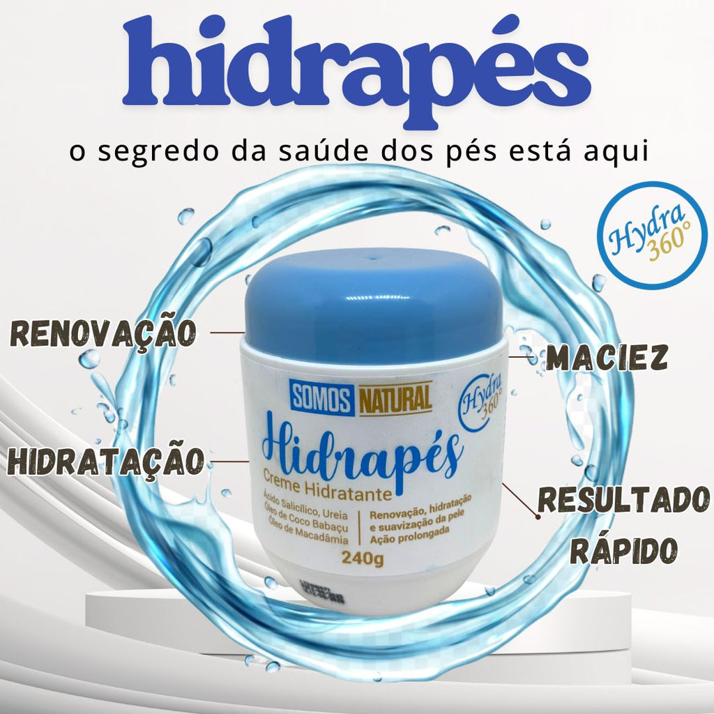 Hidrapés Creme Hidratante para Os pés Somos Natural