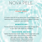 Protetor Solar Nova Pele Fps 50 Toque Seco Frasco 100ml