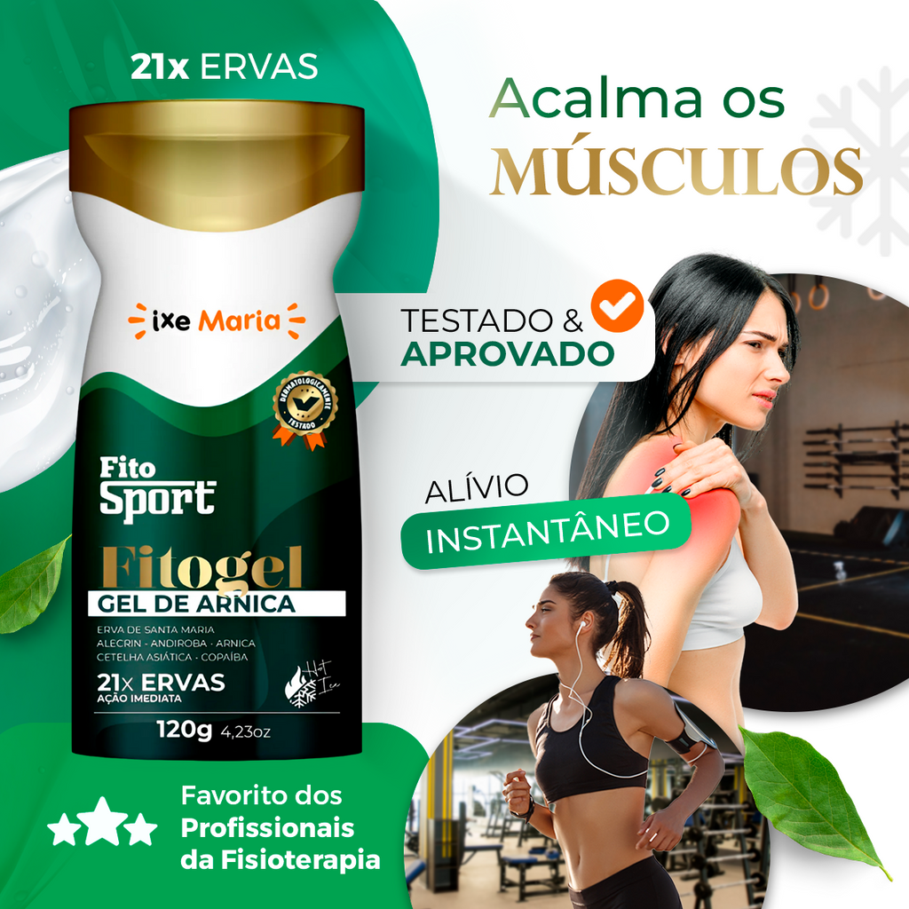 Fitogel FitoSport Gel De Arnica 21 Ervas