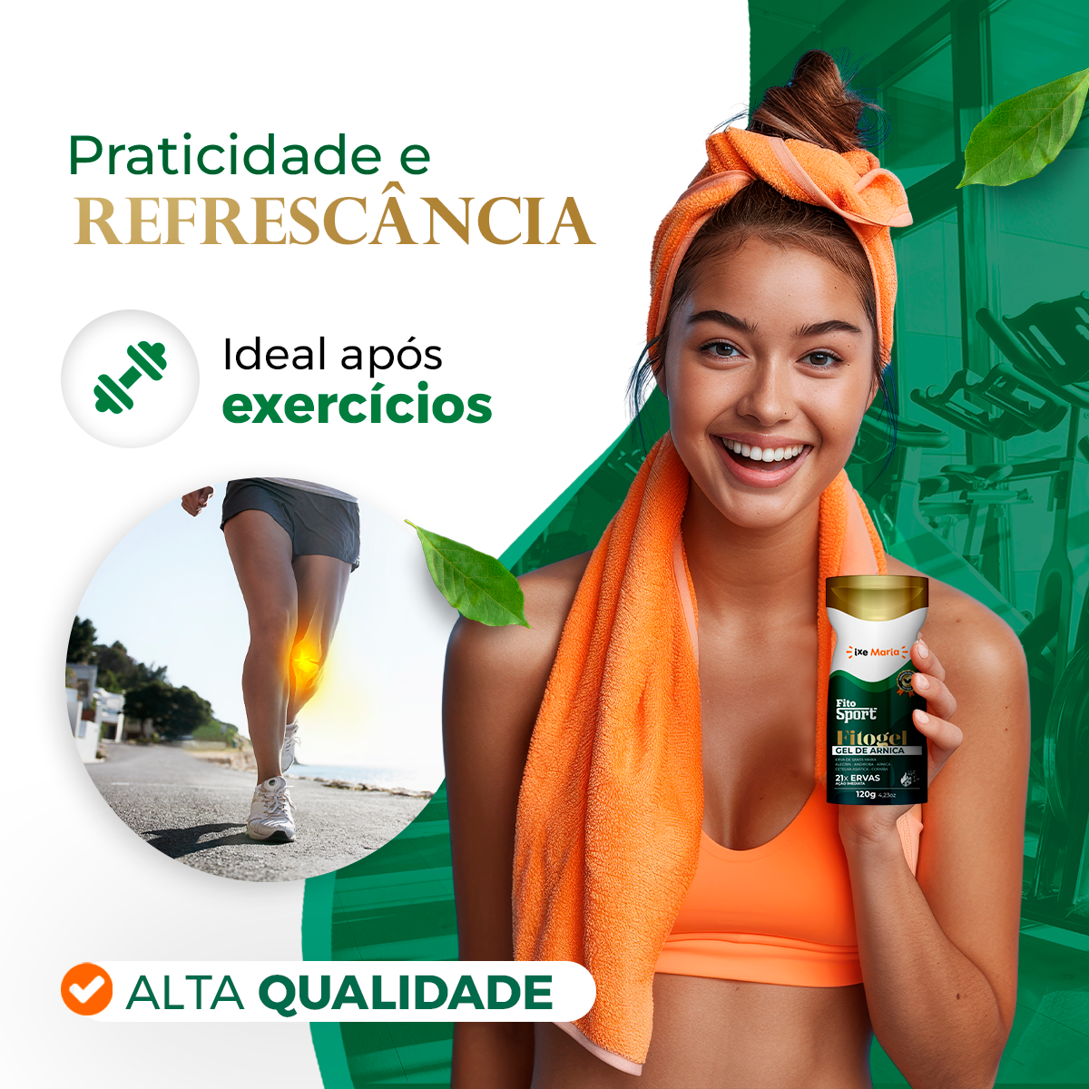 Fitogel FitoSport Gel De Arnica 21 Ervas