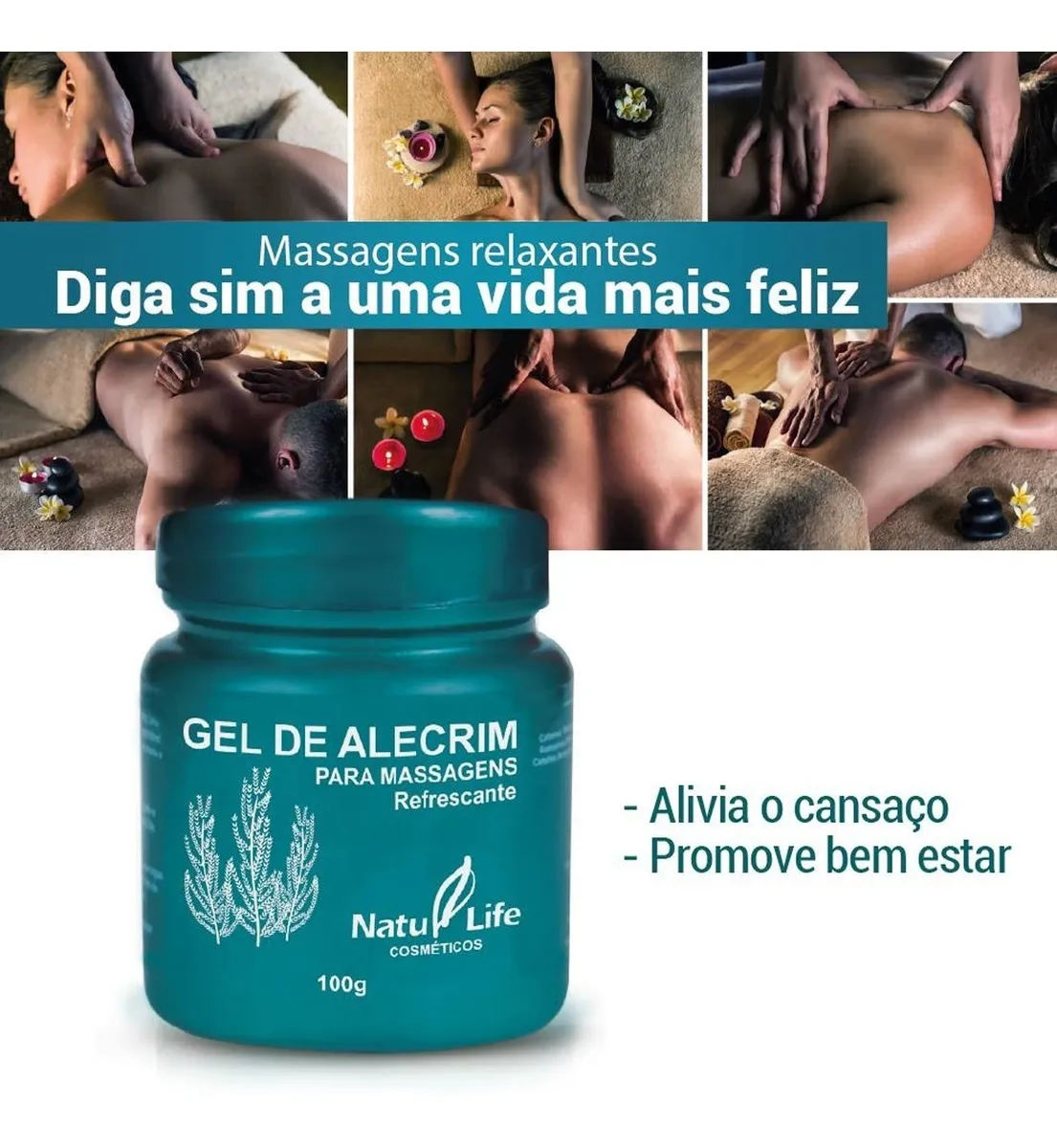 Gel de Alecrim Natu Life