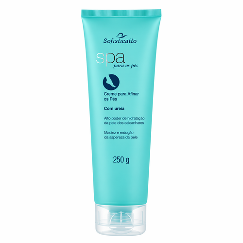 Creme com Ureia para Afinar os pés - Spa para os pés 260g