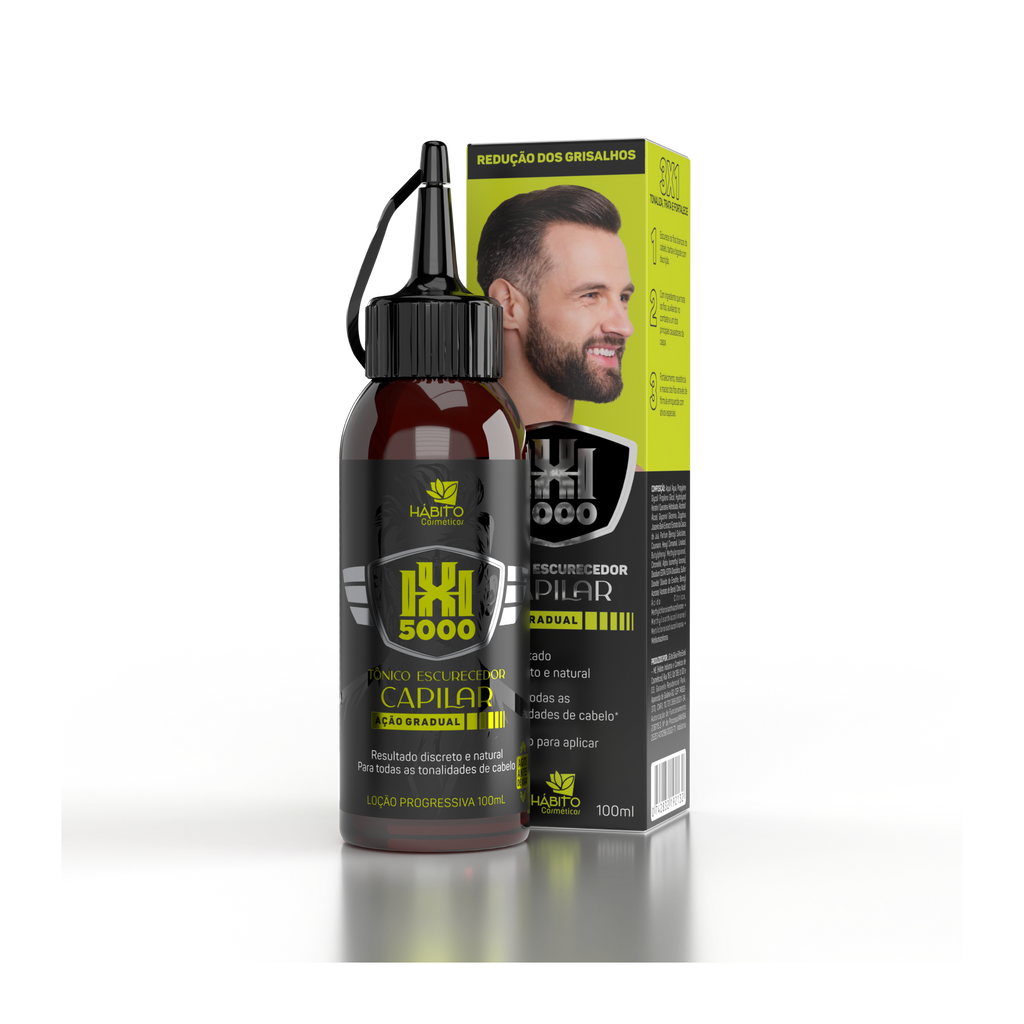 Tônico Capilar Escurecedor HX5000 Hábito 100ml