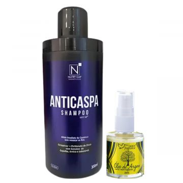 Shampoo Anticaspa Nutry Cap + Óleo de Argan Marroquino Suave Fragrance