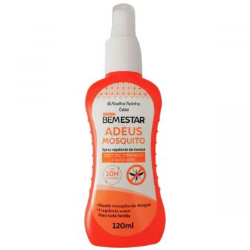 Spray Repelente contra insetos  Bem Estar Abelha Rainha 120 mL