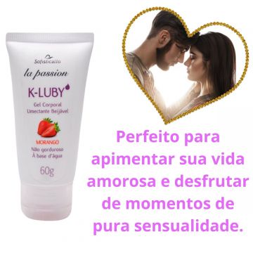 Kit Sexy Shop Prazer Sem Limite: K Luby Gel Lubrificante Morango + Óleo De Massagem Morango + Óleo De Massagem Vanilla 