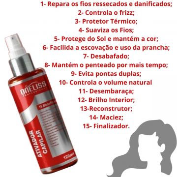 Ativador Capilar 15 Em 1 Oneliss 200ml