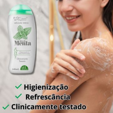 Kit Sabonete Íntimo Barbatimão Com Sassafrás e Malva + Sabonete Íntimo Óleo de Menta + Sabonete Íntimo Aroeira e Malva