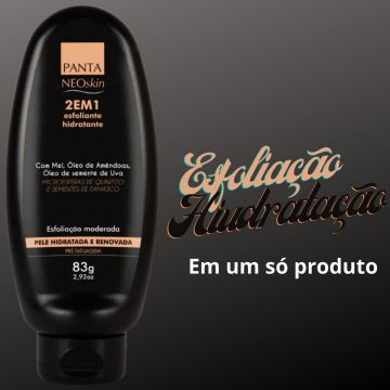 Panta Neoskin Hidratante e Esfoliante 2em1 Panta 83g