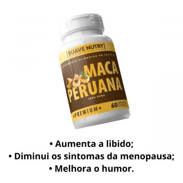 Chá Orgânico + Suplemento Alimentar Maca Peruana