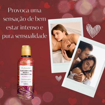 Kit 2 Love Óleo Morango 35ml + 1 Óleo Beijável Para Massagem Morango 120ml