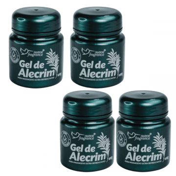 4 Gel de Alecrim Alívio da Dor e Tensão Muscular