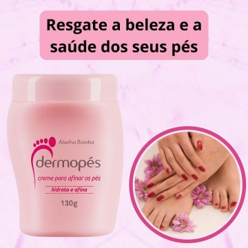 Dermopés Hidratante Para Afinar Os Pés Abelha Rainha - 3 Unidades