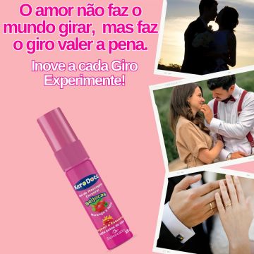 Gel Beijável e Esquenta para massagem Sensual Íntima Kero Doce BEIJOCAS 15g