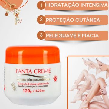 Kit Hidratante Corporal Panta Creme 120 g - 12 unidades