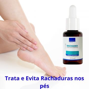 Kit 7 Rachadex Loção para os Pés Rachaduras