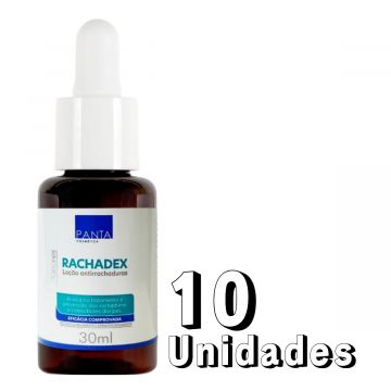 Kit 10 Loção Hidratante Rachadex para Evitar e Tratar Rachaduras Pés e Calcanhares