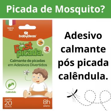 2 Post Picada Adesivo Calmante Alívio Para Picada De Mosquitos E Insetos