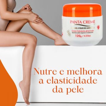 Kit 3 Panta Creme Hidratante Corporal para Hidratação Intensa