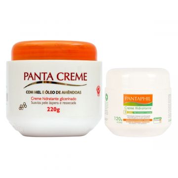 Kit Hidratação Corporal ìntensa: Pantaphil 120 g + Panta Creme 220 g