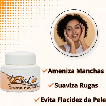 Máscara Facial Black Peel Off Clear Pele + Creme Clareador Nova Pele + Protetor Solar Nova Pele 50 FPS