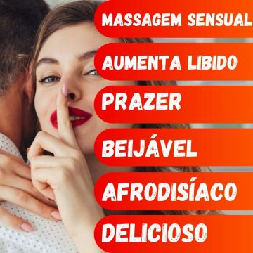 Óleo Corporal Beijável Para Massagem Sofisticatto Morango Ref. 2442