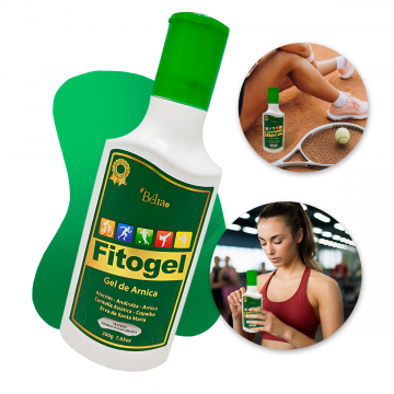 Kit 3 Fitogel Gel de Arnica 10 Ervas Bélia 200g