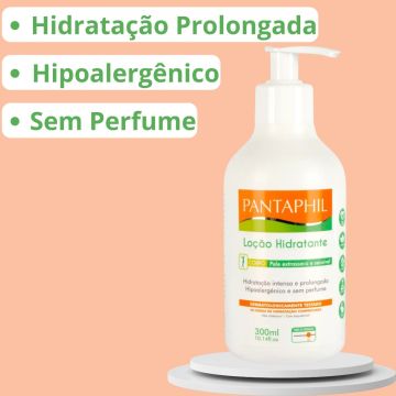 2 Pantaphil Loção Hidratante Hipoalergênica 300ml