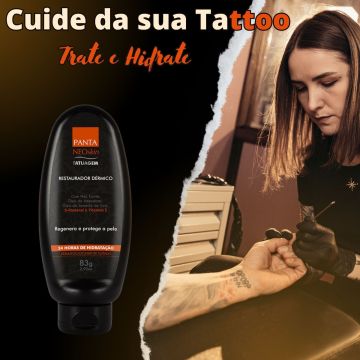 Kit Hidratante e Restaurador Dérmico para Pele Com Tatuagem: 1 Neo Skin 120 g + 2 Neo Skin 83 g