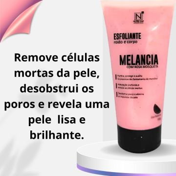 Esfoliante de Melancia Corpo e Rosto 150g Nutry Cap